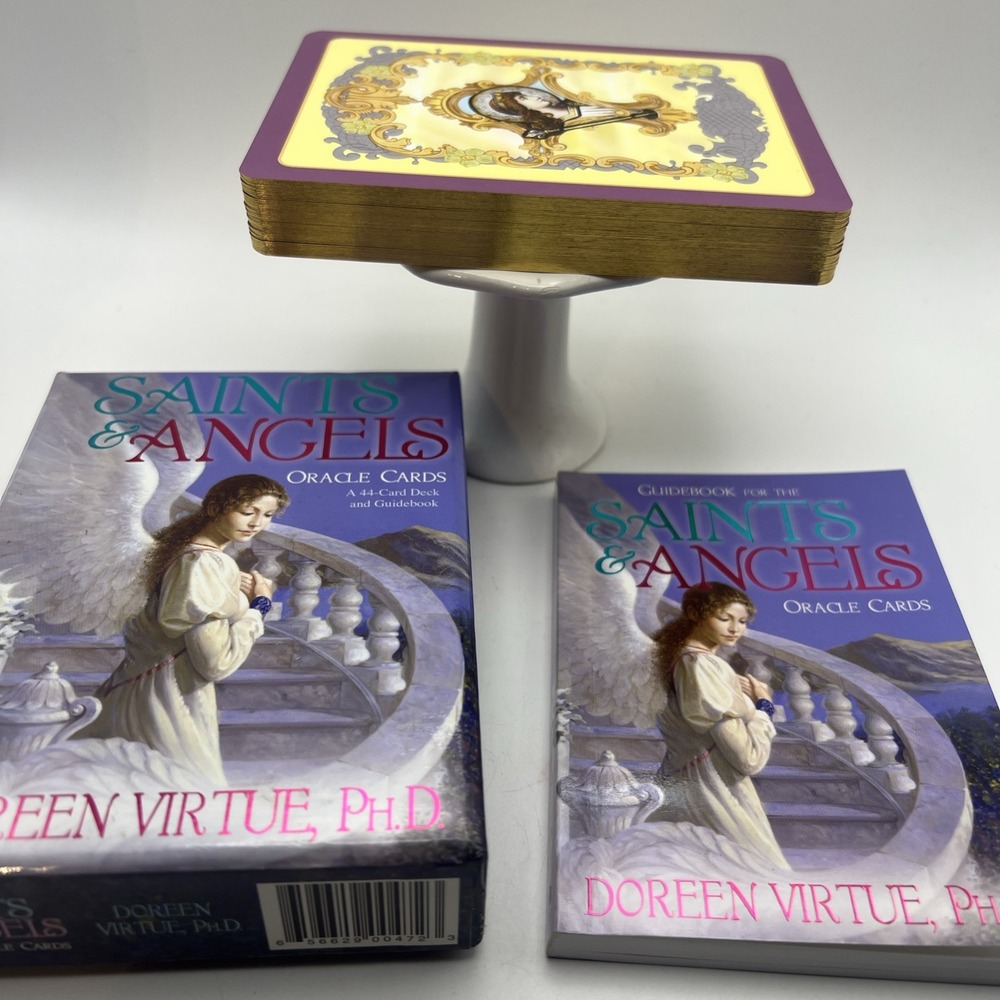 Saints & Angels Oracle Cards by Doreen Virtue 44 Cards & Guidebook